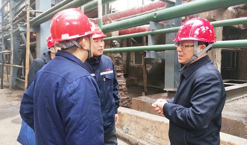 王大真到雙環(huán)公司現(xiàn)場調研并組織召開干部大會(圖1) 王大真到雙環(huán)公司現(xiàn)場調研并組織召開干部大會(圖1)
