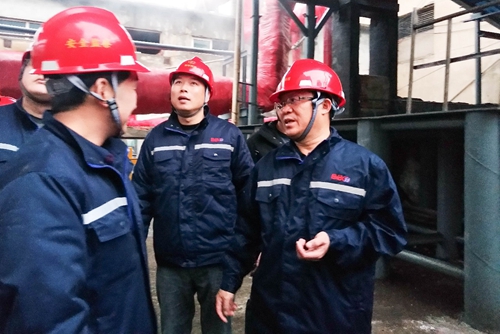 王大真到雙環(huán)公司現(xiàn)場(chǎng)調(diào)研(圖1) 王大真到雙環(huán)公司現(xiàn)場(chǎng)調(diào)研(圖1)