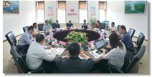甕福集團(tuán)羅永留、開(kāi)磷集團(tuán)杜紹倫一行到訪(fǎng)宜化集團(tuán)
